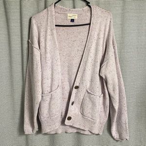 Universal Threads specked light purple cardigan
